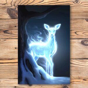 Harry Potter Doe Patronus‎ Always Snape Loves Lily Refrigerator Locker Magnet